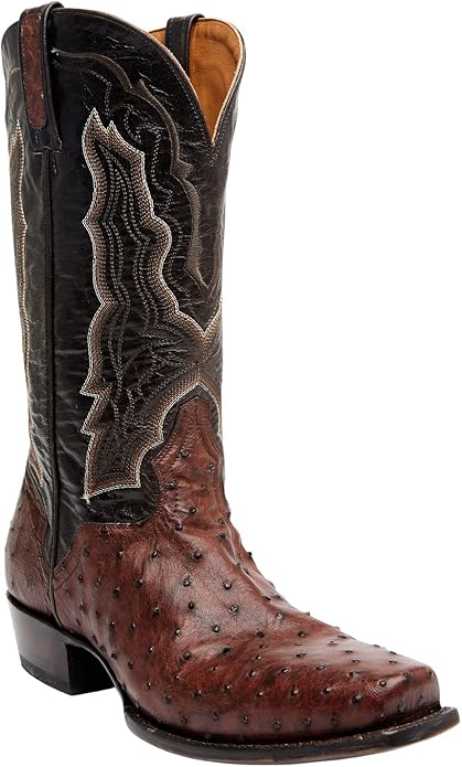 Men's Handmade Brandy Shoulder Western Boot Snip Toe